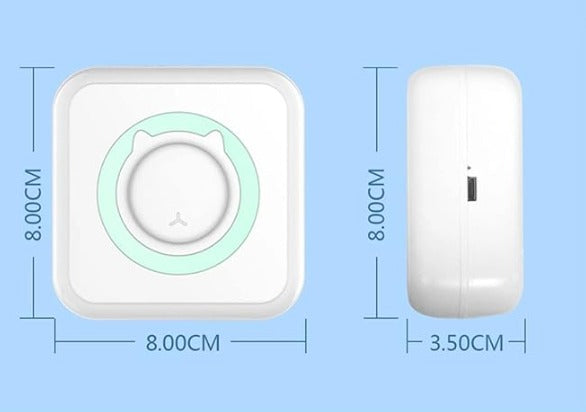 Mini Impresora pegatinas térmica para móvil - additional image 2